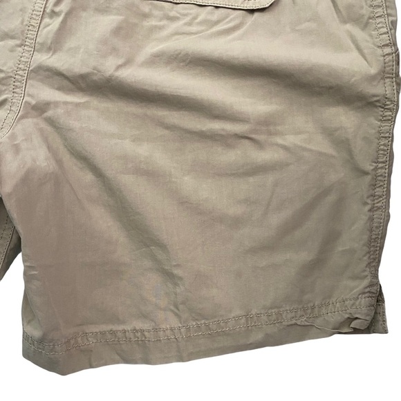 Columbia Tan Mid Rise Shorts Pockets Brown Tan Neutral 6 - Picture 12 of 14